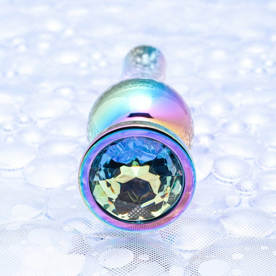 Evolved Rainbow Metal Anal Plug