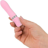 Pillow Talk Flirty Mini Massager-Pink 4.25"