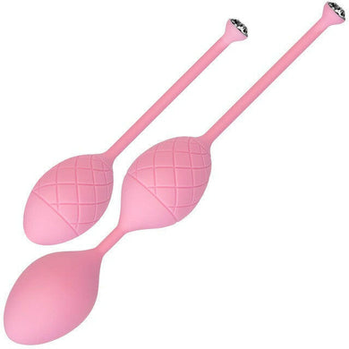 PILLOW TALK FRISKY SILICONE KEGEL BALLS