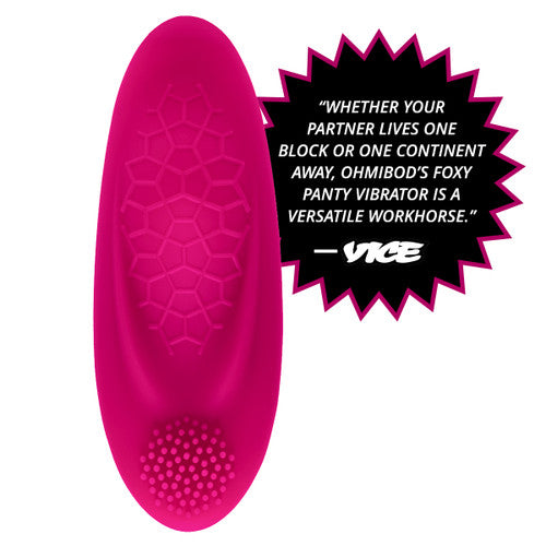 OhMiBod Foxy-Raspberry