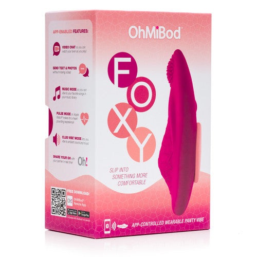 OhMiBod Foxy-Raspberry