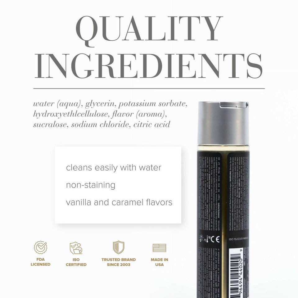 Crème Brulee Gelato Flavored Lubricant