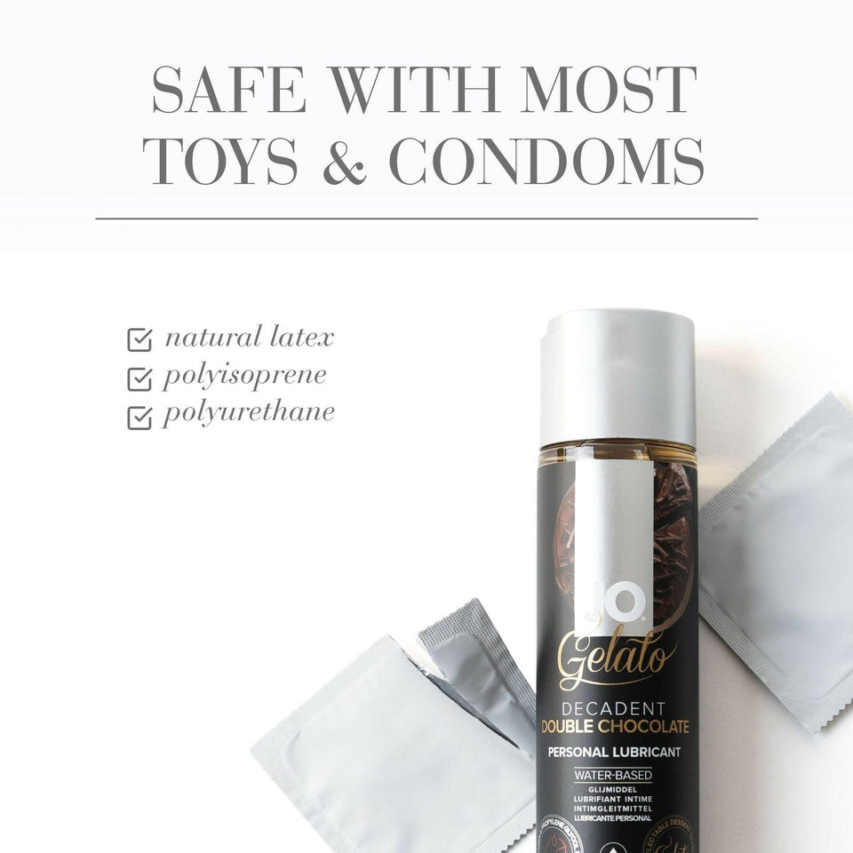 Double Chocolate Gelato Flavored Lubricant