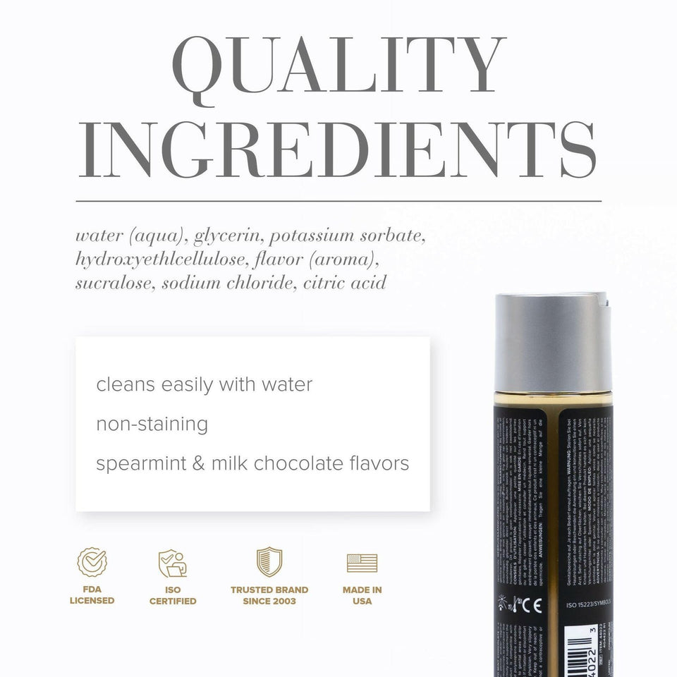 Mint Chocolate Gelato Flavored Lubricant