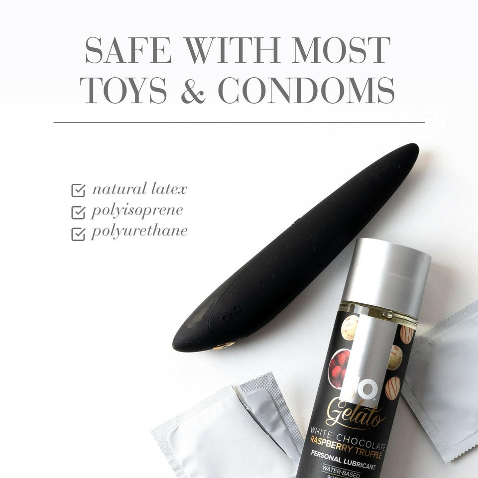 White Chocolate Raspberry Truffle Gelato Flavored Lubricant