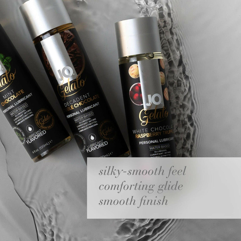 White Chocolate Raspberry Truffle Gelato Flavored Lubricant