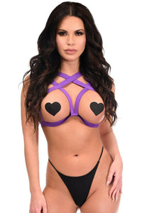 BOXED Stretchy Body Harness Top
