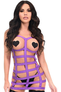 BOXED Stretchy Cage Dress Body Harness