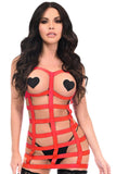 BOXED Stretchy Cage Dress Body Harness