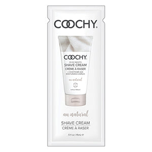 Coochy Shave Cream-Au Natural 15ml Foil