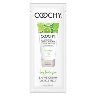 Coochy Shave Cream-Key Lime Pie 15ml Foil