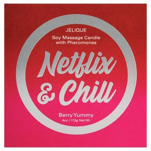 Massage Candle - Netflix and Chill - Berry Yummy - 4 Oz.