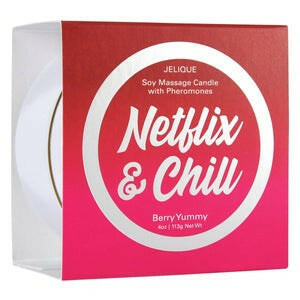 Massage Candle - Netflix and Chill - Berry Yummy - 4 Oz.