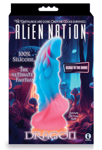Alien Nation Glow Dragon Silicone Glow in the Dark Creature Dildo