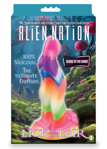 Alien Nation Lick of the Lair Silicone Glow in the Dark Creature Dildo