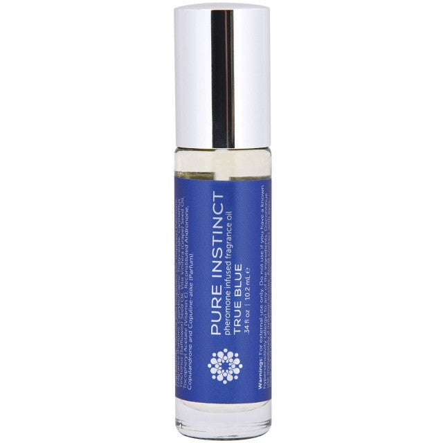 Pure Instinct Pheromone Fragrance Oil True Blue Roll On 0.34oz