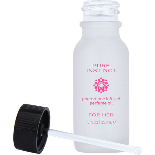 Pure Instinct Pheromone Perfume Oil For Her 0.5oz