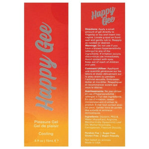 HAPPY GEE Cooling Pleasure Gel .5 oz