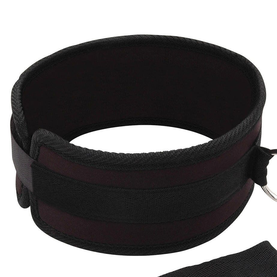 Lux Fetish Collar And Leash Set