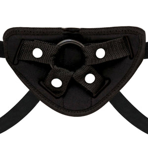 Lux Fetish 8.5" Realistic Vibrating Dildo & Strap-on Harness Set