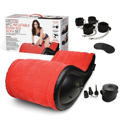 Lux Fetish 6 PC Inflatable BDSM Sex Sofa