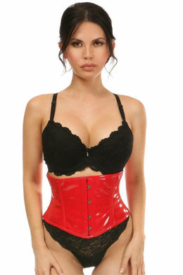 Lavish Red Patent Mini Cincher