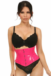 Lavish Hot Pink Patent Mini Cincher