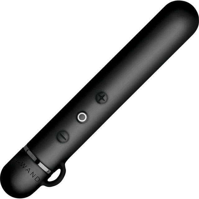 Le Wand Chrome Baton Rechargeable Silicone Mini Vibrator