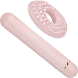 Le Wand Chrome Baton Rechargeable Silicone Mini Vibrator