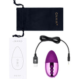 Le Wand Chrome Point Rechargeable Silicone Mini Vibrator