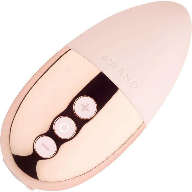 Le Wand Chrome Point Rechargeable Silicone Mini Vibrator