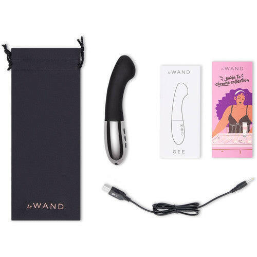 Le Wand Gee Rechargeable Silicone G-Spot Targeting Vibrator