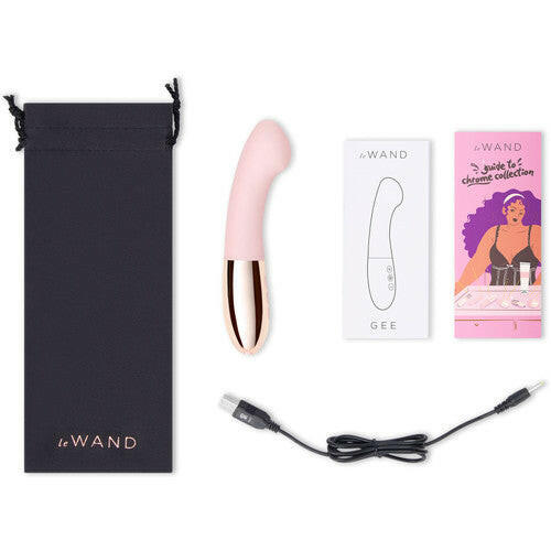 Le Wand Gee Rechargeable Silicone G-Spot Targeting Vibrator