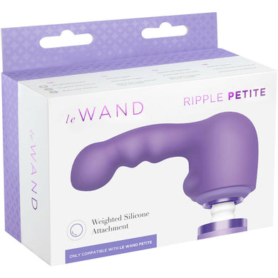Le Wand Petite Ripple Weighted Attachment