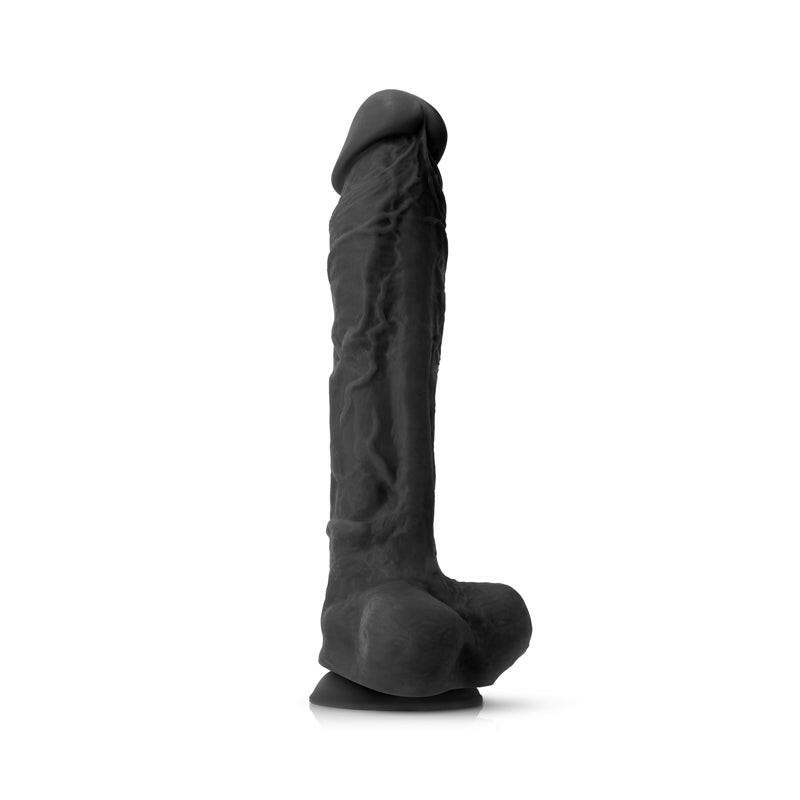 Colours Pleasures 10" Dildo - Black