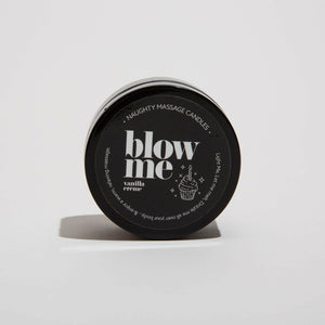 Blow Me - Naughty Mini Massage Candle