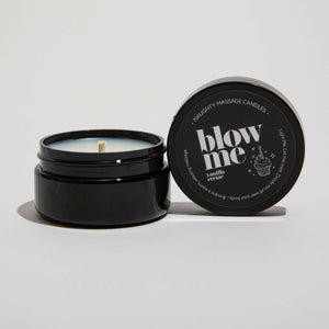 Blow Me - Naughty Mini Massage Candle