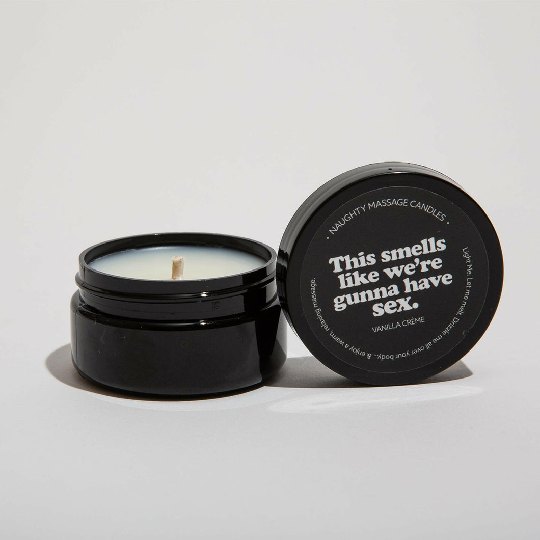 This Smells Like We're Gunna Have Sex - Naughty Mini Massage Candle