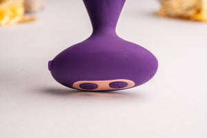 Rocks-Off Petite Sensations Desire Vibrating Plug- Purple