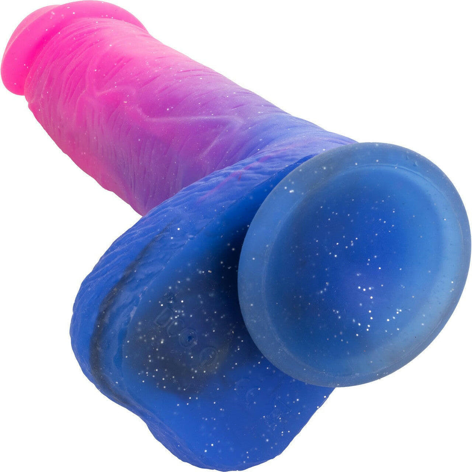 Naughty Bits Ombre Hombres vibrating suction cup 8.5"