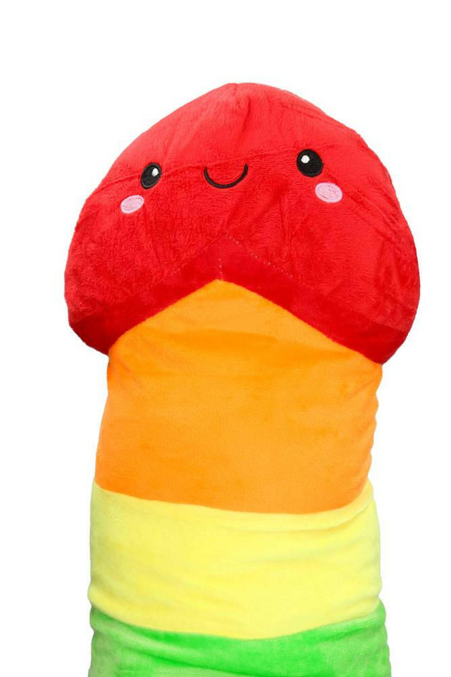 24 inch Penis Plushie - Rainbow