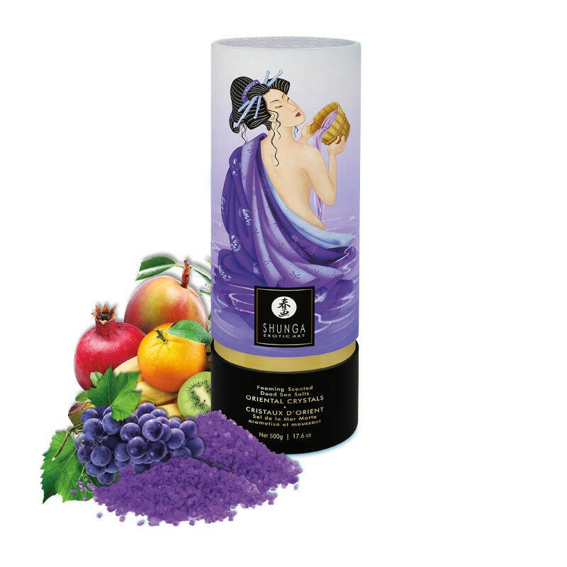 Shunga Oriental Crystals Bath Salts 17.6oz