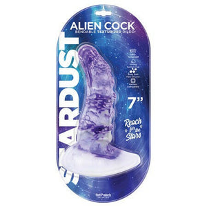 Stardust Alien Cock Silicone Fantasy Dildo 7in