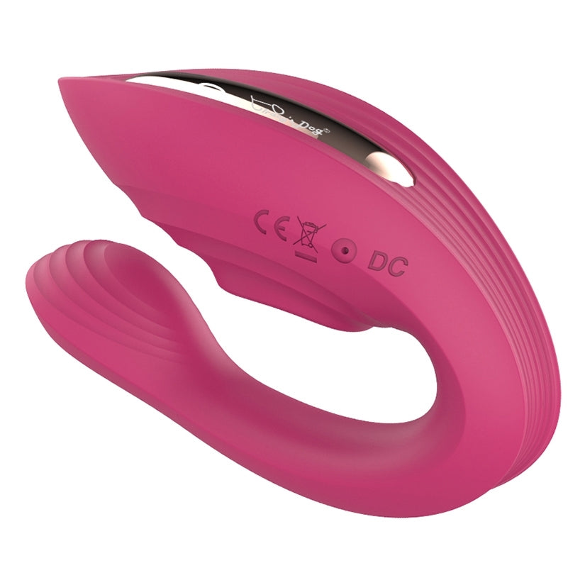 Tracy's Dog Nina Couples Vibrator-Rose Red