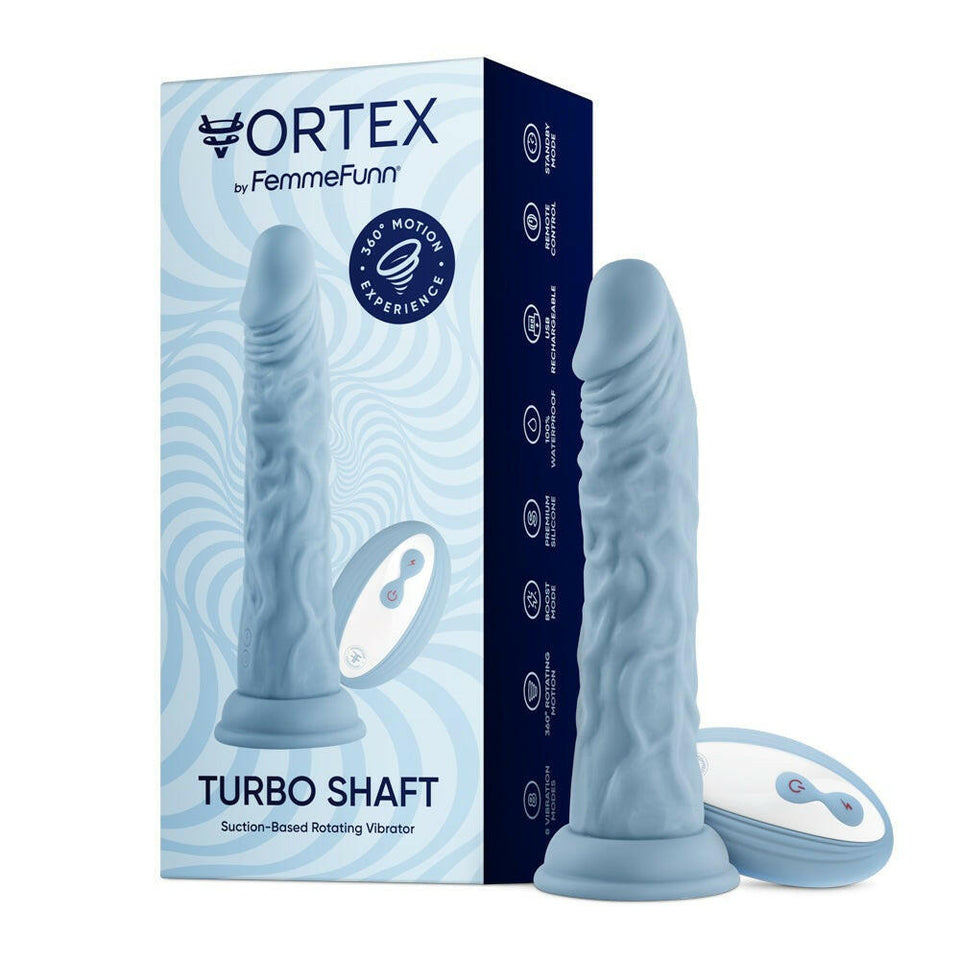 Femmefunn Vortex Turbo Shaft 2.0 Rotating And Vibrating Dildo