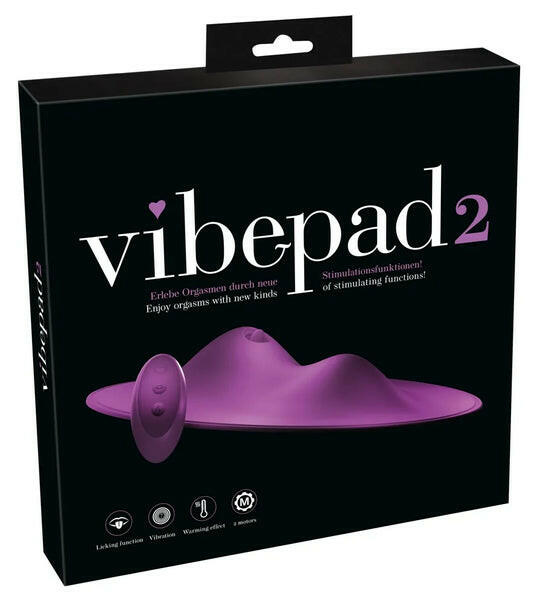 VIBEPAD 2 WITH TONGUE - HANDS-FREE HUMPABLE VIBRATOR