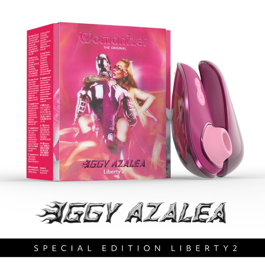 Womanizer x Iggy Azalea Liberty 2- Special Edition Metal Pink