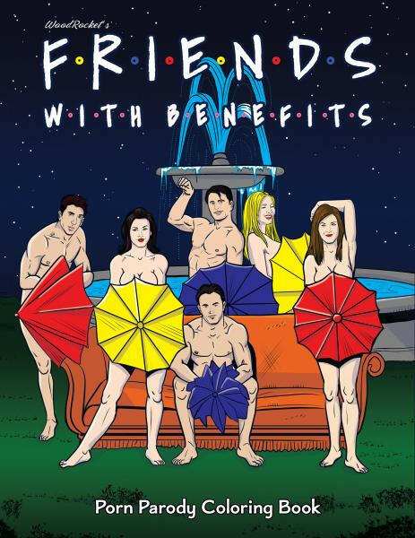 Friends Porn Parody Coloring Book