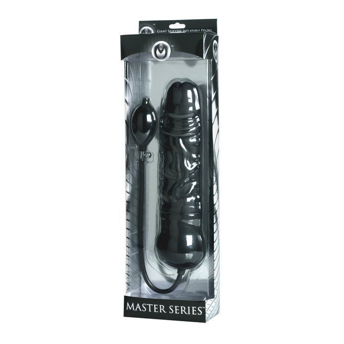 Master Series Leviathan Giant Inflatable Dildo with Internal Core 13.5-14.5in.