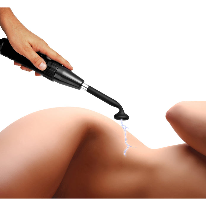 Zeus Extreme Twilight Round Silicone EStim Attachment
